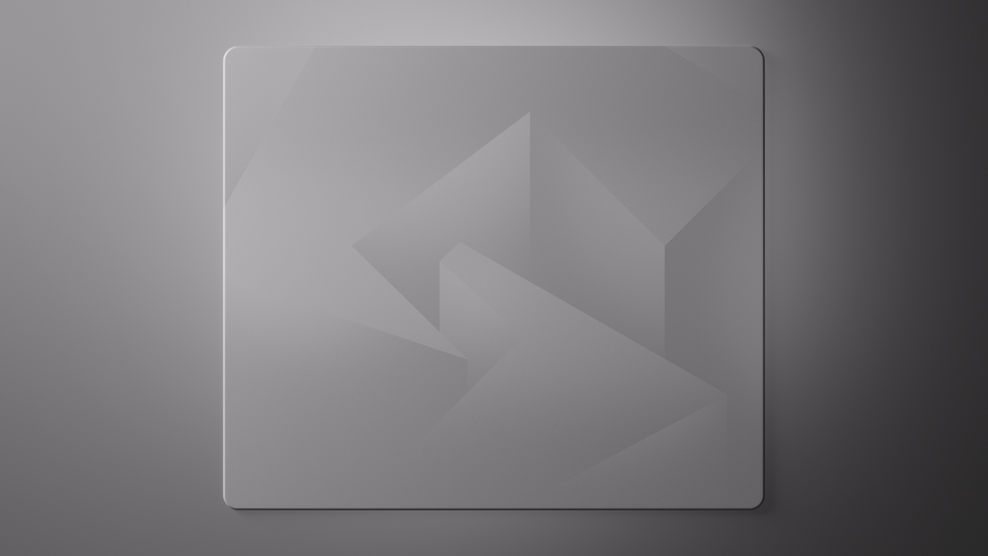 GLSSWORKS ポラリティーシリーズ　lサイズ GLSSWRKS Polarity | Premium Glass Mousepad | GLSSWRKS.gg