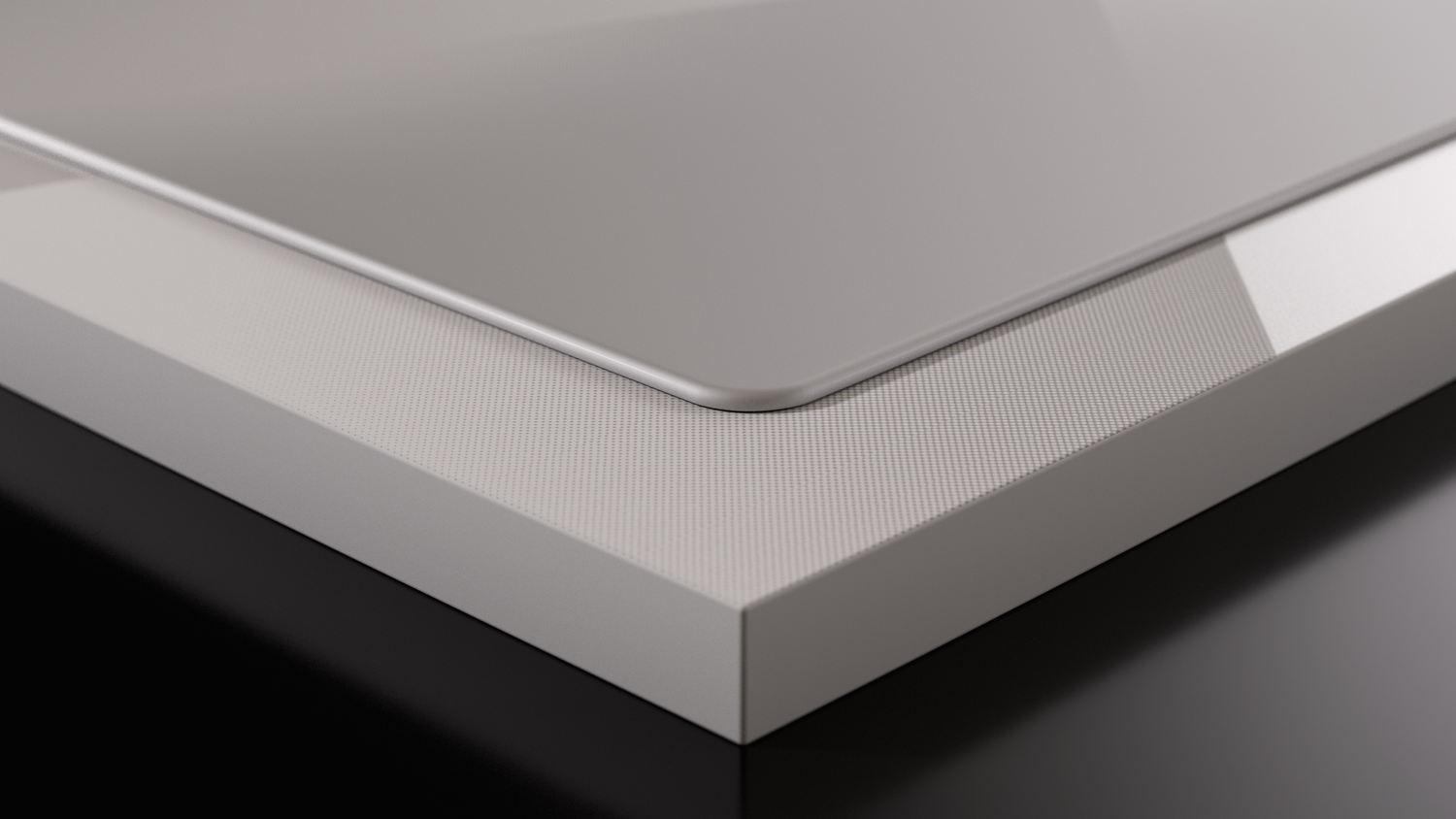 GLSSWRKS Polarity | Premium Glass Mousepad | GLSSWRKS.gg
